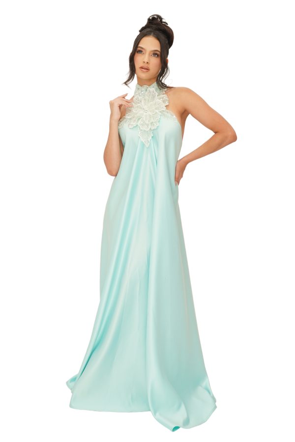 Rosy Podesua Long -Mint Green